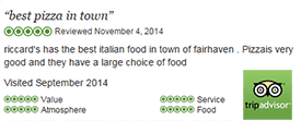 Riccardi's Italian Restaurant Review